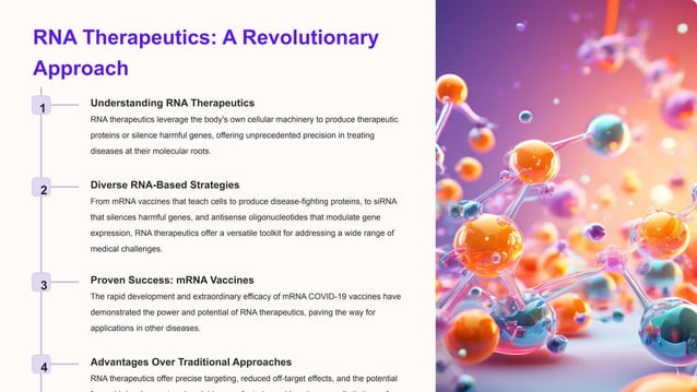10 Slide RNA Therapeutics Pitch Deck Template | PDF