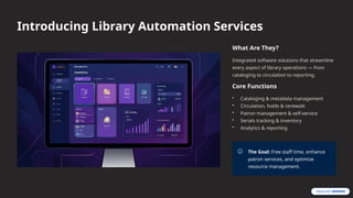Library Automation Software Background Images The Power of library Automation Services | PPTX