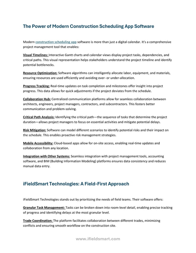 Revolutionizing construction management a deep dive into the best