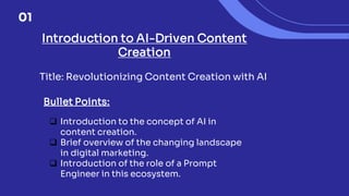 Revolutionizing Content Creation With Ai Pptx