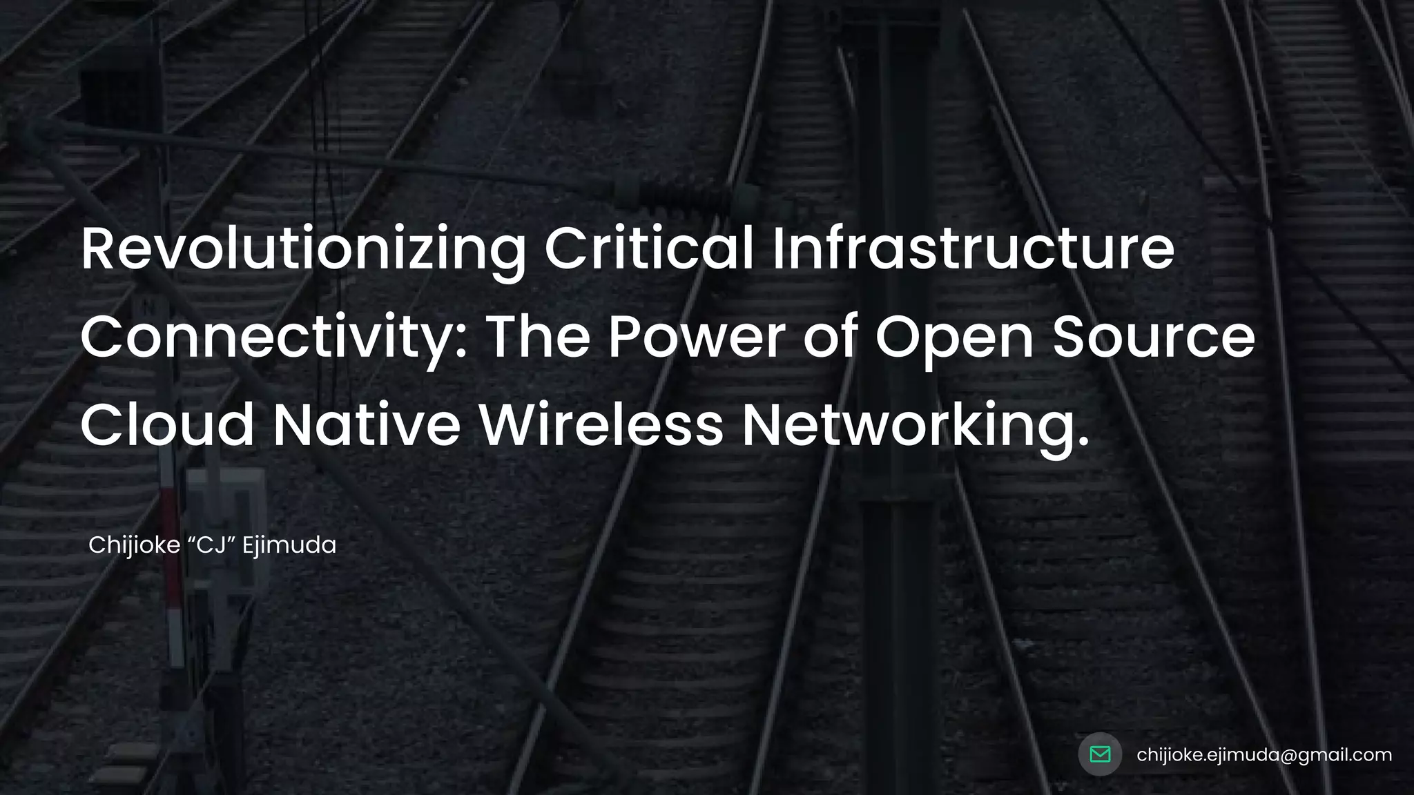 Revolutionizing Crtitical Infrastructure Connectivity | PDF | Cloud ...