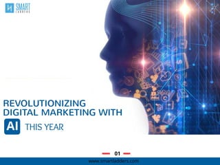 REVOLUTIONIZING
DIGITAL MARKETING WITH
AI THIS YEAR
www.smartladders.com
01
 
