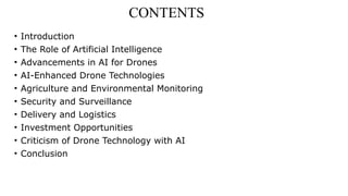 Revolutionizing Drone Technology with Artificial Intelligence.pptx
