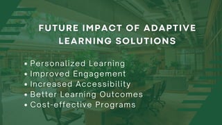 Revolutionizing Education with Adaptive Learning Services | PDF