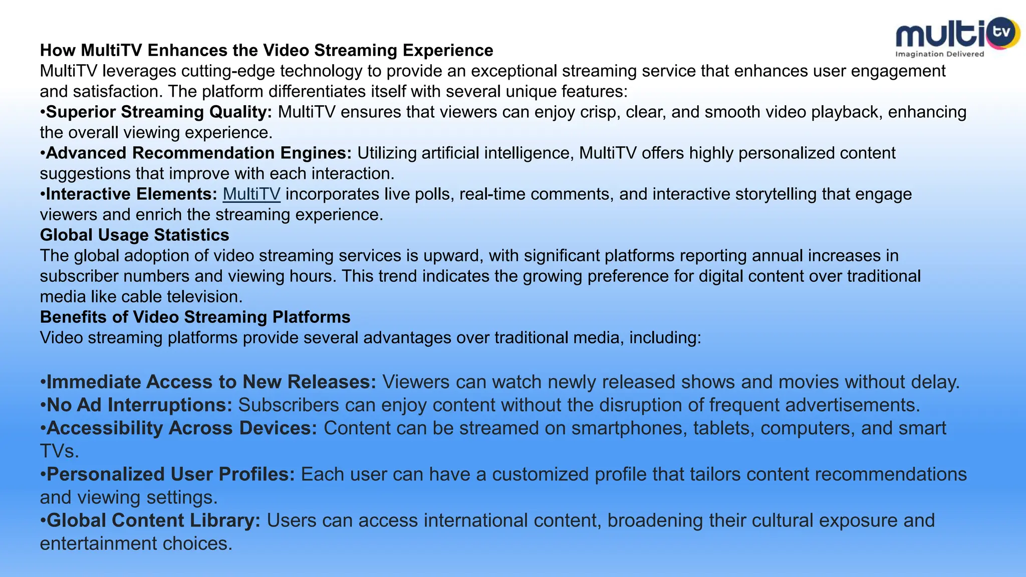 Entertainment Platform Examples Revolutionizing Entertainment – The Rise of Video Streaming Platforms ...