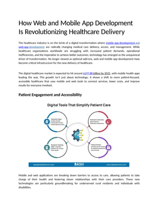 Revolutionizing Healthcare The Role of Mobile and Web Apps.pptx