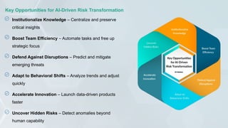 Revolutionizing Risk Management with Generative AI in Finance | PPTX