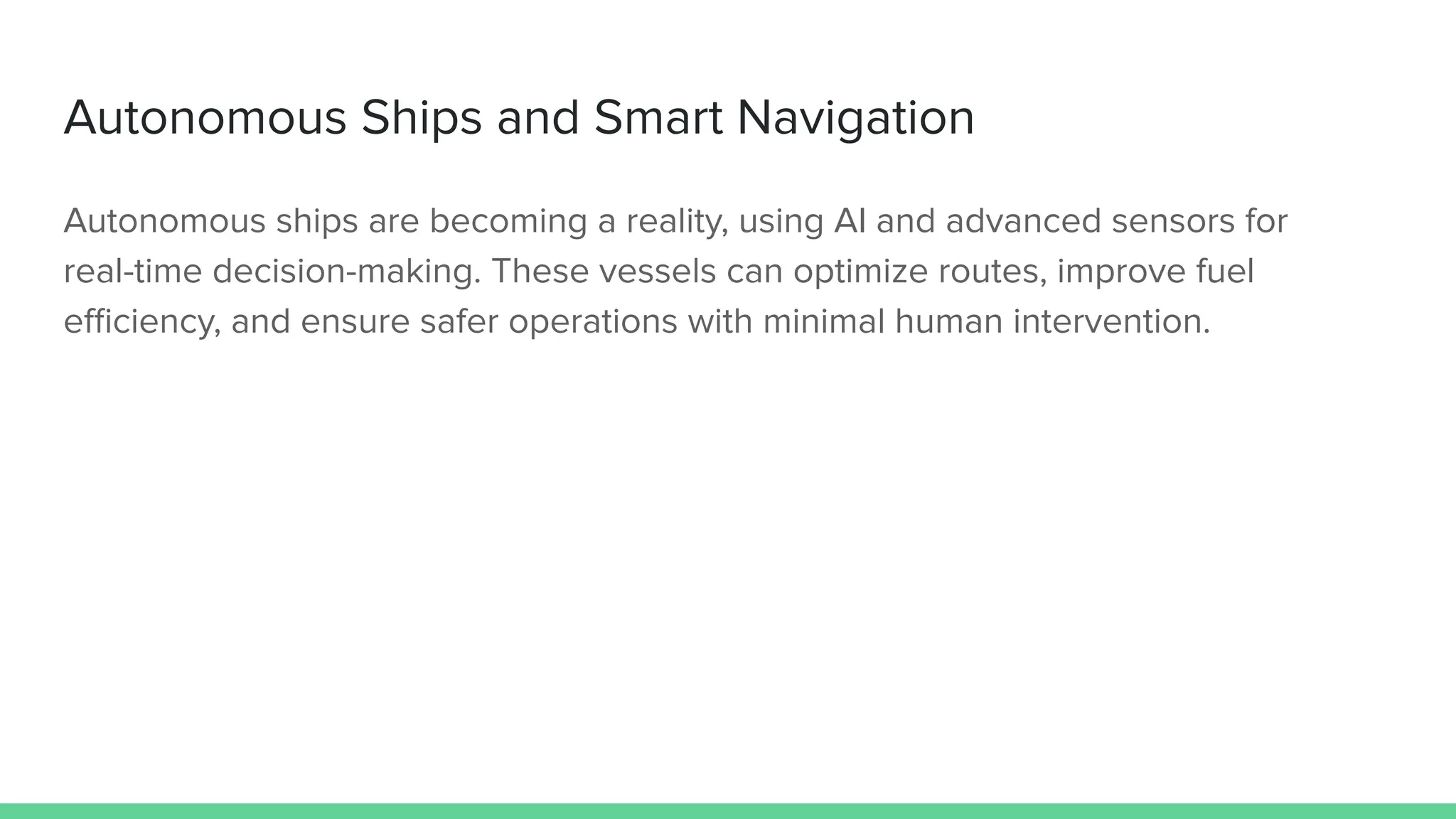 Smart Ship System.pdf Revolutionizing Shipping with Technology Upgrades for Safer and Greener ...
