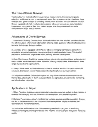 Revolutionizing Surveys_ Unveiling the Power of Drone Technology in ...