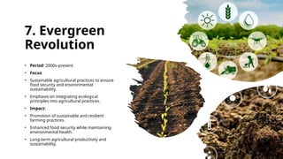 Evergreen Principles Revolution Related To Agriculture , Agriculture Science | PPTX