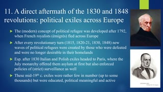 Revolutions and State Formation in Europe, 6th lecture: 1830 and 1848 ...