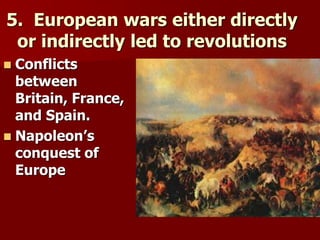 Revolutions Causes Compared 2016 Pptx