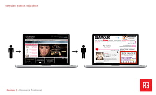 Revolver 3 - Creative.Interactive.Revolver 3 – Commerce Émotionnel
R3PENSER. R3CRÉER. R3GÉNÉRER
 
