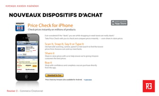 Revolver 3 - Creative.Interactive.Revolver 3 – Commerce Émotionnel
R3PENSER. R3CRÉER. R3GÉNÉRER
NOUVEAUX DISPOSITIFS D’ACHAT
 