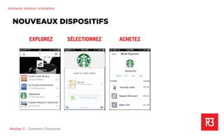 Revolver 3 - Creative.Interactive.Revolver 3 – Commerce Émotionnel
R3PENSER. R3CRÉER. R3GÉNÉRER
NOUVEAUX DISPOSITIFS
EXPLOREZ SÉLECTIONNEZ ACHETEZ
 