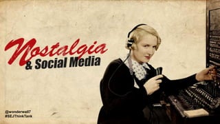 @wonderwall7
#SEJThinkTank
 