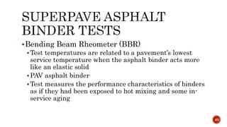 Pav Binder Testing Superpave Binder | PPTX