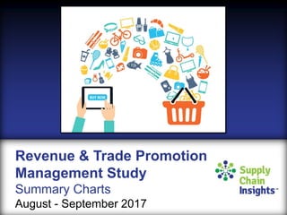Revenue & Trade Promotion
Management Study
Summary Charts
August - September 2017
 