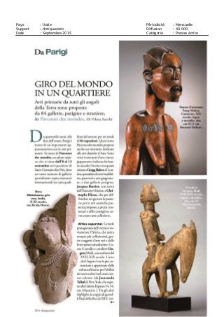 Pays : Royaume-Uni Périodicité : Quotidienne
Support : The Times Diffusion : 398 000
Date : 29 août 2015 Catégorie : Presse écrite
 