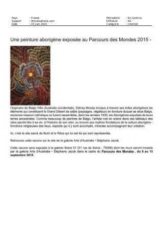 Pays : Hong Kong Périodicité : En Continu
Support : Orientations.com.hk Diffusion : NC
Date : Juin 2015 Catégorie : Internet
 