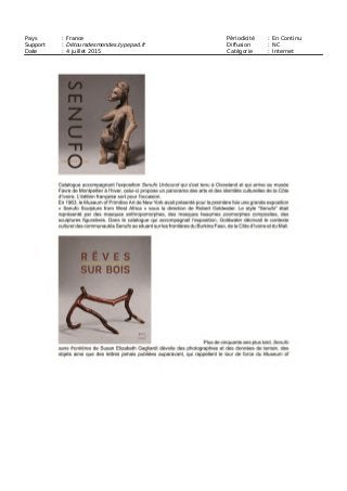 Pays : France Périodicité : En Continu
Support : Détoursdesmondes.typepad.fr Diffusion : NC
Date : 4 juillet 2015 Catégorie : Internet
 