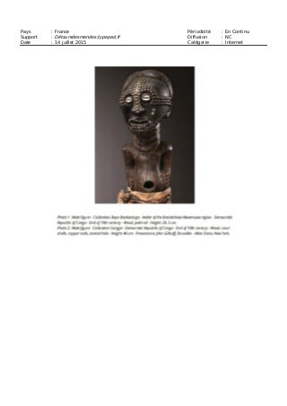 Pays : France Périodicité : En Continu
Support : Détoursdesmondes.typepad.fr Diffusion : NC
Date : 14 juillet 2015 Catégorie : Internet
 