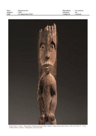 Pays : Royaume-Uni Périodicité : En Continu
Support : HALI Diffusion : NC
Date : 10 septembre 2015 Catégorie : Internet
 