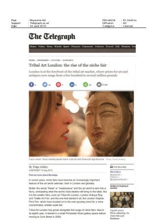 Pays : France Périodicité : Hebdomadaire
Support : AMA Newsletter Diffusion : NC
Date : 30 juillet 2015 Catégorie : Internet
 