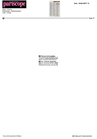 Date : SEPT 15
Pays : France
Périodicité : Mensuel
Page de l'article : p.122-123
Journaliste : Marie Potard
Page 2/2
TRIBALART 3249005400508Tous droits réservés à l'éditeur
PUISSANTE
REPRÉSENTATION
ANTHROPOMORPHE
« Figurant un ancêtre ou un esprit protecteur, la fonction
exacte de cette représentation reste difficile à déterminer ll
s agit probablement d une amulette de chasse, de guerre ou
d'un charme d'amour », commente Jean-Edouard Carlier.
Regard envoûtant et nez disproportionné sont autant
d'éléments qui participent a la beaute et au prix de I œuvre.
Statuette,regiondeslacsMunk,estuaireduSepik,
Papouasie-Nouvelle-Guinee.boisetocre rouge H 30cm
p
nx 35000€ Galerie VoyageursetCuneux, Pans
COULEUR
ETEXPRESSION
« Lart de PNG peut être d un extrême raffinement
ou au contraire tres brutal, puissant, doté d'une
expression archaïque qui vous Laisse bouche bée »,
souligne Michael Harrison Ce masque représente l'esprit
d un ancêtre et provient de l'ancienne collection Jolika,
deMarciaetJohn Fnede, le plus grand collectionneur
d art de PNG, contraint de vendre sa collection ilya
quelquesannées C'est une provenance en or
ot l'objet qui en est issu ne tarde jamais a trouver preneur
Masque,cultureAbelam,regiondesmontagnesduprince
Alexander Papouasie-Nouvelle-Gumee,XIXe
-debutdu XXe
siecle,
bois H 71,8cm Prix 50000C GalerieMicnaelHamson.
PalosVendesEstates(Californie)Paris
FIGURE
ICONIQUE
LEBOUCHON
DE FLÛTE
Cesfigureswusearobturaient l'extrémité de longuesflûtes
sacréesen bambou parlesquelles la «voix»desancêtres
sefaisaitentendrequandIinstrumentétaitjoué Ici,lafigure
dontlalargetêteexprime la puissanceestornéede plumes
decasoaretdediversornements Leprixdépendaussi
delapresenceounondeceselements(nacre,dents
dephacochère,coquillages .)
Bouchondeflûte, aireBiwat Cours moyen de la riviere Yuat.
Bas-Sepik,Papouasie-Nouvelle-Guinee H 59cm
Vendu! 4M€ ChnstiesParis
— Questionsà...
MICHÀEL HÀMSON
GALERISTE
Comment se porte le marché
dè l'art océanien ? Le marché
est très fort, mais c'est un plus
petit que celui de l'art africain.
Aussi, chaque collectionneur
peut avoir un impact, positif
ou négatif. Si une personne
achète dè manière agressive,
cela peut créer une fluctuation
importante. Et inversement...
Quelles sont les fourchettes
de prix? Les prix varient.
Ils dépendent toujours de l'âge
et de la beauté de l'objet, une
fois l'authenticité avérée. Le plus
haut niveau d'âge est l'art
« pré-contact » avec l'Ouest.
Pour démarrer une collection,
les tambours, poignards en os,
peignes, etc., se vendent 1000
à 2000 €, pour une qualité A. De
même qualité, il faudra dépenser
30000 à 50000 € pour un
masque ou une figure. J'encou-
rage toujours le nouveau collec-
tionneur aux moyens financiers
limites à investir 1500 € dans
un poignard en os ou un masque
à igname de qualité plutôt que
d'acheter un masque de moindre
qualitépour3DOO€.
Qu'est-ce qui fait qu'une
pièce est un chef-d'œuvre?
Plusieurs facteurs me semblent
importants. Le premier est l'âge,
le second la virtuosité technique,
puis la qualité de la clarté,
c'est-à-dire l'habilité de la pièce
à transcrire un message
clairement. Viennent ensuite
la couleur, la capacité à sur-
prendre et enfin l'expression.
 