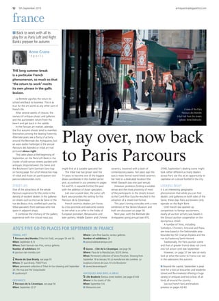 Date : 04 SEPT 15
Pays : France
Périodicité : Hebdomadaire
OJD : 25019
Page de l'article : p.113-117
Journaliste : Marie C. Aubert /
Stéphanie Perris-Delmas
Page 5/5
TRIBALART 2703015400503Tous droits réservés à l'éditeur
continent africain » (Dimondstem Tribal Arts,
Los Angeles/19 rue Mazarme), < De danse
et de guerre » (galerie Dodier Avranches
3 5 3 7 rue de Seine) «Masques» (Martin
Doustar/11 rue des Beaux Arts) «Le temps qui
passe dessin des Indiens des Plaines 1865
1900» (Donald Ellis Gallery New York/12 rue des
Beaux Arts) «JosefReiss Portraits indigènes»
(Michael Evans Tribal Art New Haven Dijon/16
rue Guenegaud) «Terres cuites archaïques de la
collection Jolika de Marcia et John Fnede»
(Bruce Frank Primitive Art New York/10 rue des
Beaux Arts) < Le chant d un oiseau) (Patrik Froh
lich Zurich/3, rue Visconti) «Art des Abelam»
(Michael Harrison Oceanic Art Palos Verdes
Estates/5 rue Jacques Callot) «Art des Indiens
de I Amerique du Nord et art tribal du monde»
(Brant Mackley Gallery Hershey Pennsyl
vanie/16, rue Guenegaud) «Un choix» (Galena
Guilhem Montagut Barcelone/12 rue Guene
gaud), « Art classique dayak de Borneo » (Thomas
Murray, Mill Valley Californie/3 rue des Beaux
Arts) < Cimiers et masques ekoi > (Joaquim Pecci
Tribal Art Bruxelles/50 rue Mazarme» < Lhoron
premiers fondeurs de bronzes sur la route de
I or» (David Serra/38 rue de Seine) et enfin
«Suintante» (Tribal Art Classic/3 bis rue des
Beaux Arts) Maîs a I heure ou nous écrivons ces
lignes il reste quèlques incertitudes et nous
espérons que les oublies ne nous en voudront
pas ' A noter également dans vos agendas I Es
pace Tribal au 22 rue Visconti propose outre
I hommage rendu a Hughes Dubois des rencon
tres avec des auteurs, un master s show case
Le programme se trouve sur le site du Parcours
Quoi qu il en soit les visiteurs n auront que l'em
barras du choix et pourront a loisir céder a
d éventuels coups de coeur •
MARIE C AUBERT
L'ASIE, UNE NOUVELLE DESTINATION
Petite nouveaute cette annee I ouverture vers
I Asie une «evolution naturelle qui selon Pierre
Moos repond a un intérêt croissant des collée
tionneurs et des marchands» Frantz Fray de la
galerie Espace 4 se réjouit d une initiative qui
enfin fédère au sem d un salon pour la premiere
fois en France des galeries d arts asiatiques Une
vingtaine d enseignes spécialisées ont donc
répondu présent dont les Parisiens Jacques
Barrere et Christophe Hioco ainsi que le Londo
men Gregg Baker le premier qui se consacre a
I Inde et I Asie du Sud Est exposera une tete de
bouddha de Thailande style de Lanna (XIVe
XVe
siecle), le second un gres rose du Rajasthan
ou Madhya Pradesh representant Shiva Bhiksha
tana Xe
XIe
siecle Quant a la galerie anglaise elle
vient a Paris avec une représentation d Amita
Nyorai en bois datant du XVe
XVIe
siecle Le
Japon sera aussi a I honneur a la galerie Tana
kaya qui propose notamment une feuille de
Kawanabe Kyôsai « Corbeau sur une branche de
prunier par une nuit de lune» ainsi qu a I Es
pace 4 dont la selection est entierement dédiée
aux mons ces fameuses armoiries japonaises
La galerie a reuni diverses pieces - bannières
casques armures - portant ces emblèmes
La presentation sera signée par le scénographe
de I exposition «Samouraï 1000 ans d histoire
du Japon > présentée au musee du Chateau des
ducs de Bretagne A noter chez Alexis Renard
une jolie thématique < La Belle et la Bete» expo
sition doublée d un catalogue reunissant les divi
mies farouches et féminines du pantheon indien
Pour dynamiser cette nouvelle orientation asia
tique un rendez vous < Regard croise conversa
lion autour d une œuvre> sera organise le
9 septembre entre un collectionneur, un gale
riste et Mael Bellec conservateur du musee
Cernuschi L institution parisienne s invite dans
le parcours en proposant tous les jours des
visites guidées Pendant une petite semaine
Paris est au centre du monde < *
STEPHANIEPERRISDELMAS
Paravent à deux panneaux comportant
le sceau Inen Japon XVIIe
siècle
encre et couleur sur papier
163 x 178 cm ©GREGG BAKER
ÀSAVOIR
Parcours des mondes 2015 galeries situées
le long des rues des Beaux Arts
de Seine Dauphine Jacques Cal ot Mazarme,
Guenegaud Viscont Jacob Bonaparte
de I Échaude et Saint Benoît Paris VIe
www parcours des mondes com
Du 8 au 13 septembre ll h 19 h
vernissage le 8 1 5 h 2 1 h
nocturne le 10 jusqu a 21 h fermeture le 13 18 h
 