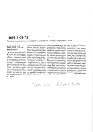 Revue de presse 07/04/2010