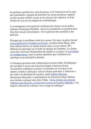 Revue de presse 07/04/2010