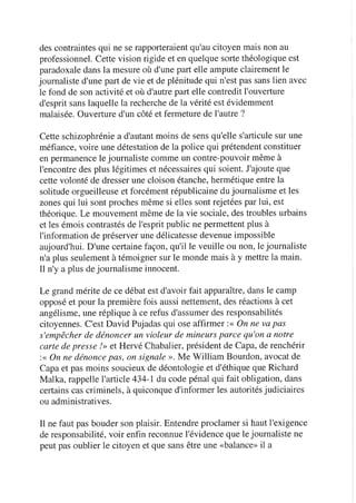 Revue de presse 07/04/2010