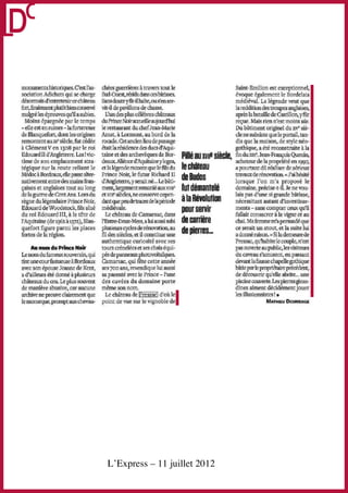 L’Express – 11 juillet 2012
 