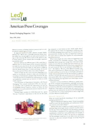 11
American Press Coverages
Beauty Packaging Magazine 7/15
May 19th, 2016
 
