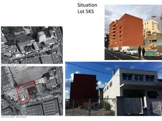 ons LOT5k5-ZACIVRYCONFLUENCES
Vue du site existant - photo aérienne
Vue du site existant - photo aérienne
Situation
Lot 5K5
 