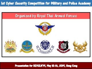 Chiawchan Chodhirat, Wongyos Keardsri - A Development of Cybersecurity Techniques and Law Enforcements for Royal Police Cadet Academy Slide 45