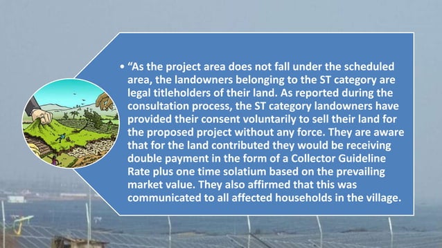 Rewa Ultra Mega Solar Project Presentation | PPTX