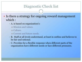 Reward Management