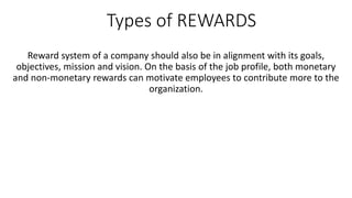 Reward management | PPTX