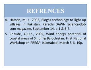 Renewable energy resources in Pakistan | PDF
