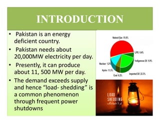 Renewable energy resources in Pakistan | PDF