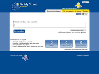 Lahcen Afif – Chef de Projet Web & Mobile - CIRB   cirb_cibg
REWICS – 18/04/2012
 