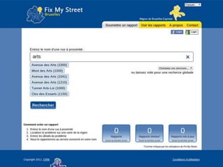 Lahcen Afif – Chef de Projet Web & Mobile - CIRB   cirb_cibg
REWICS – 18/04/2012
 