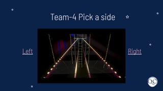 Team-4 Pick a side
Left Right
 