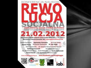 Rewolucja socjalna prezentacja