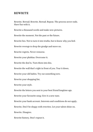 Rewrite | PDF