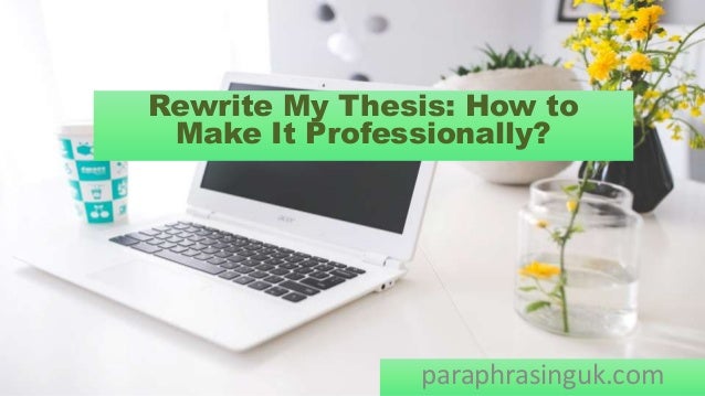 Thesis generator picture