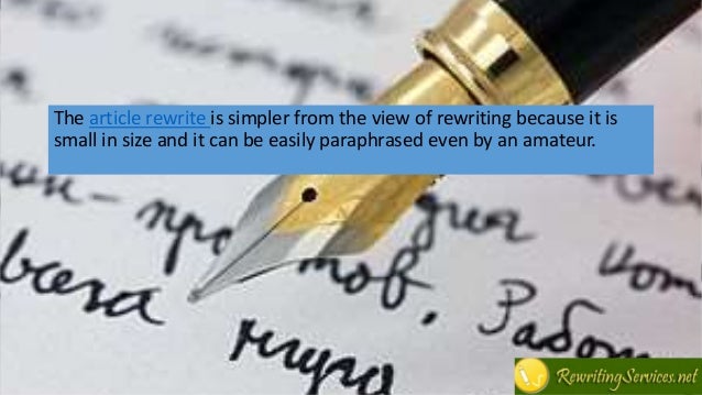 rewrite essay