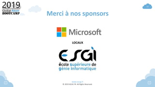 www.azug.fr
© 2019 AZUG FR. All Rights Reserved.
11
Merci à nos sponsors
LOCAUX
 